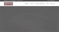 Desktop Screenshot of bwstrailers.com